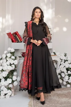 ALEEZAY FORMAL CHIFFON LONG FROCK 09