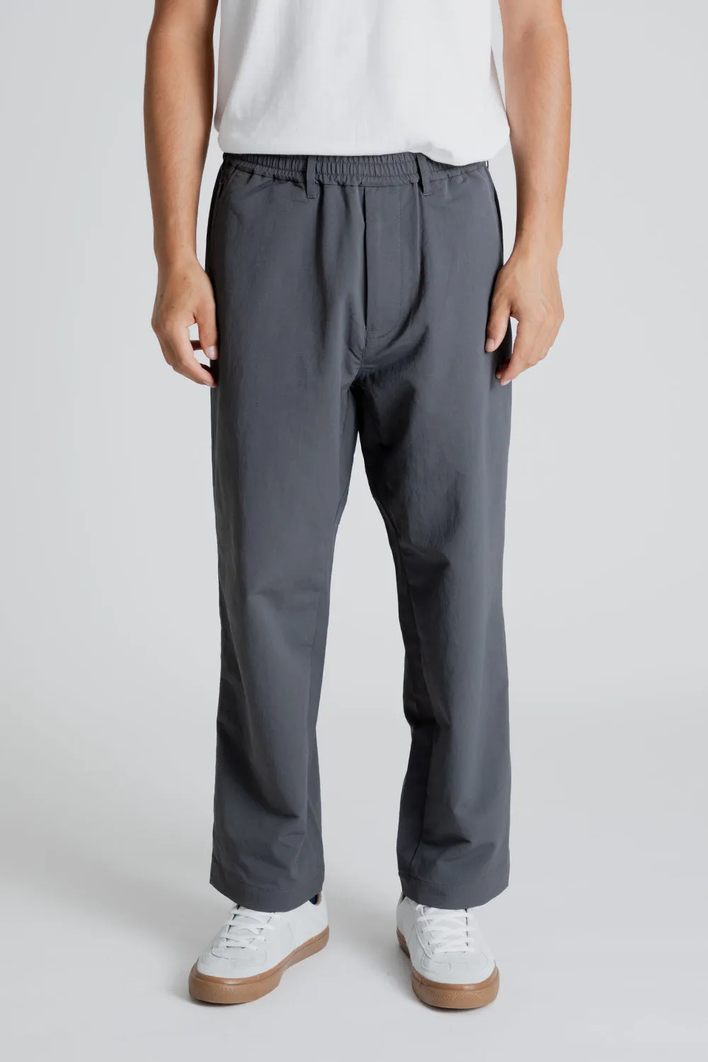ALPHADRY Wide Easy Pants - Gray