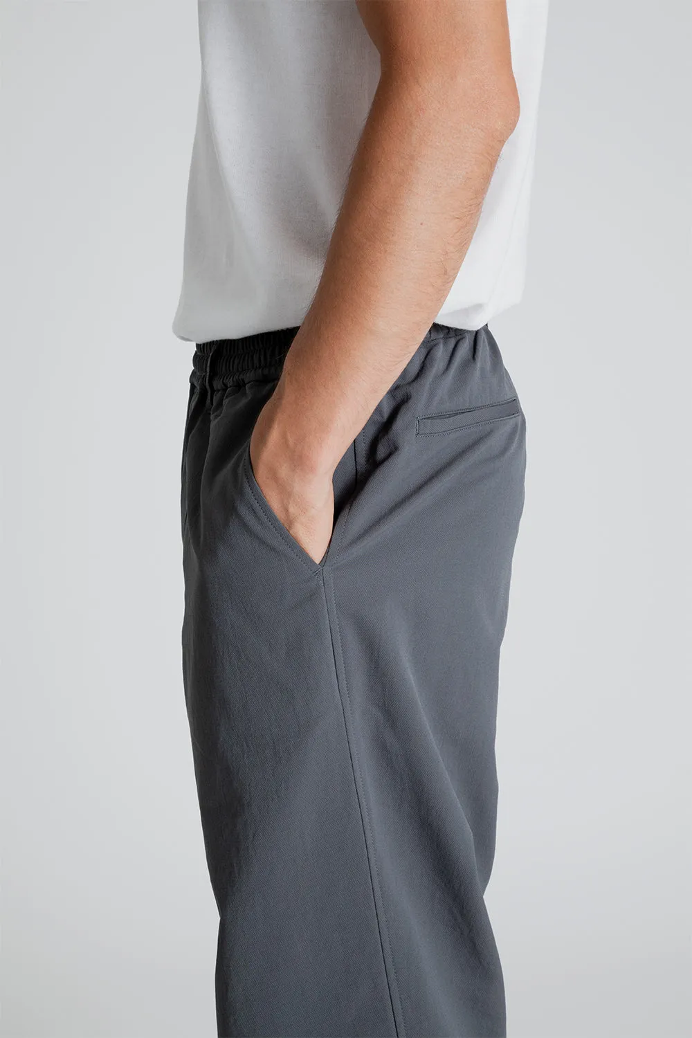 ALPHADRY Wide Easy Pants - Gray