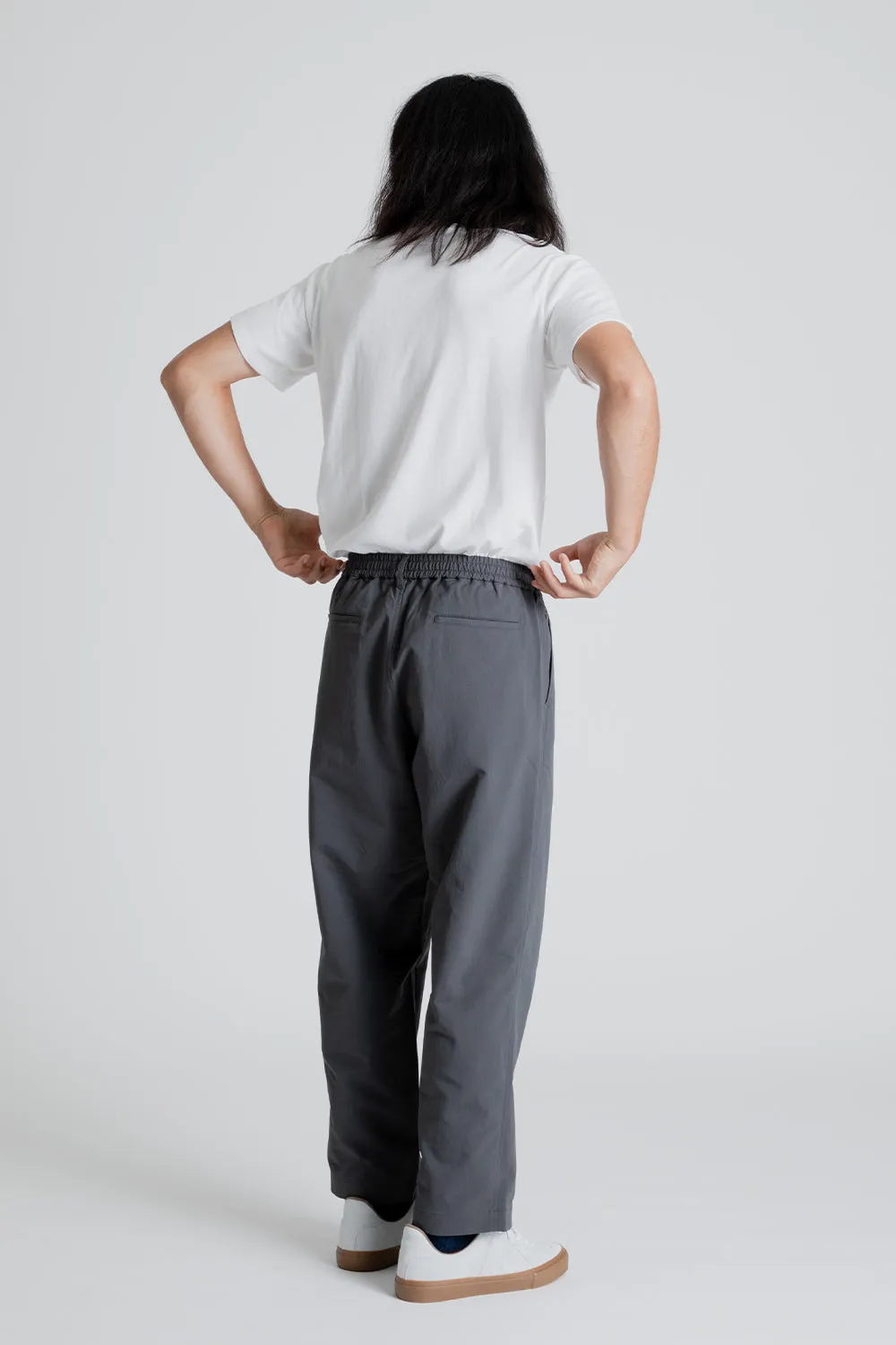 ALPHADRY Wide Easy Pants - Gray