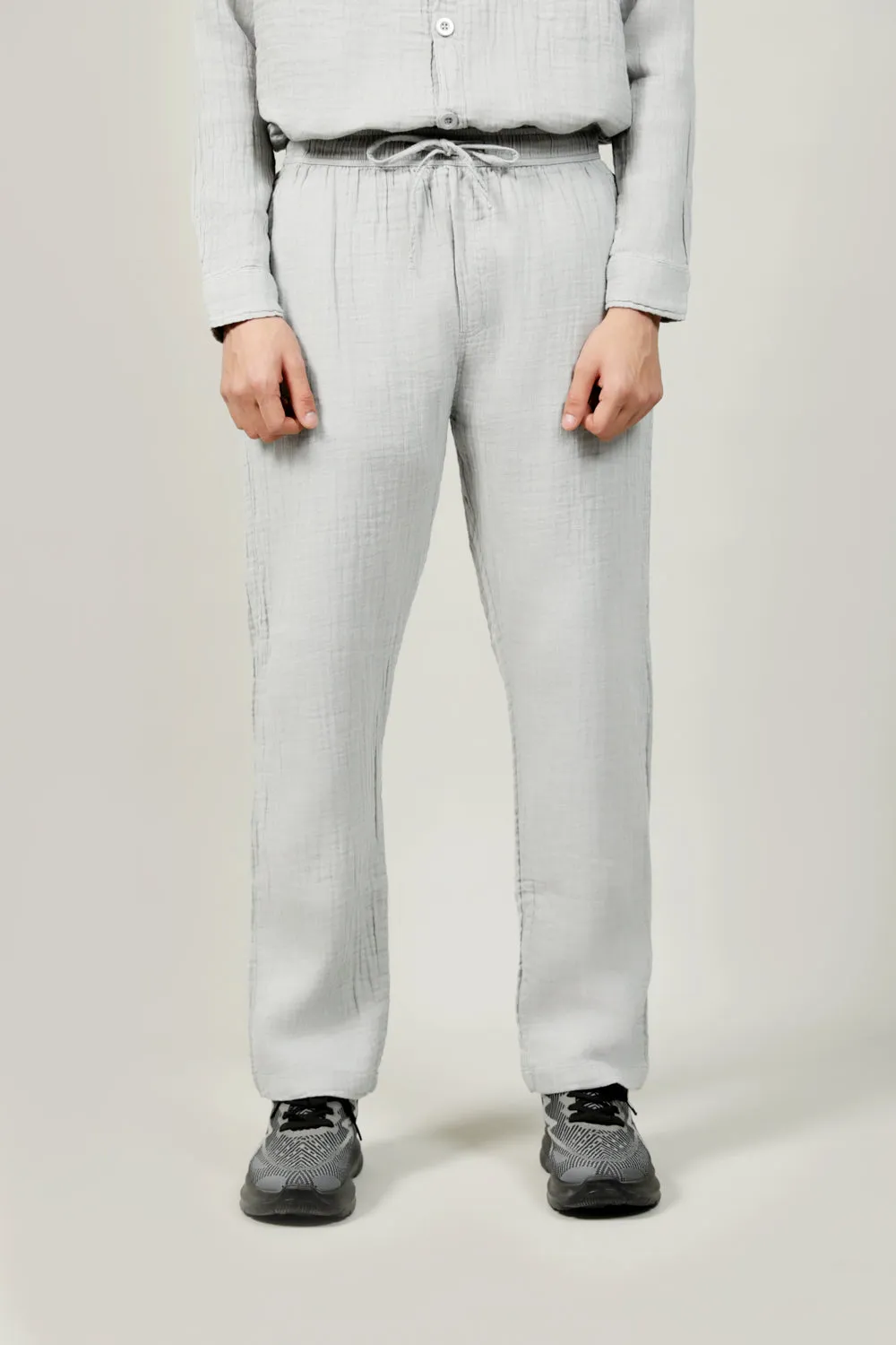 BAGGY FIT RIPPLE EASY PANTS