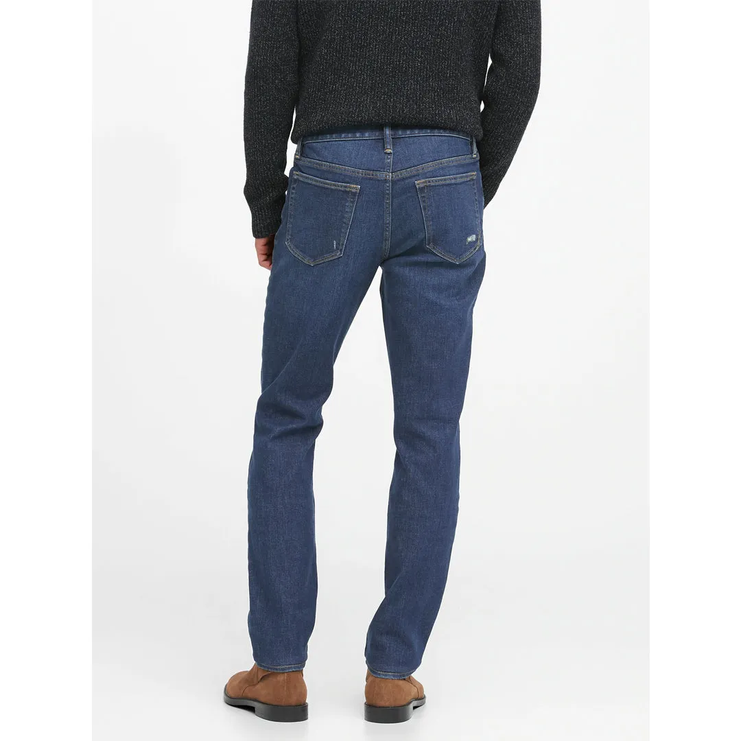 Banana Republic Blue Slim Ripped Jeans