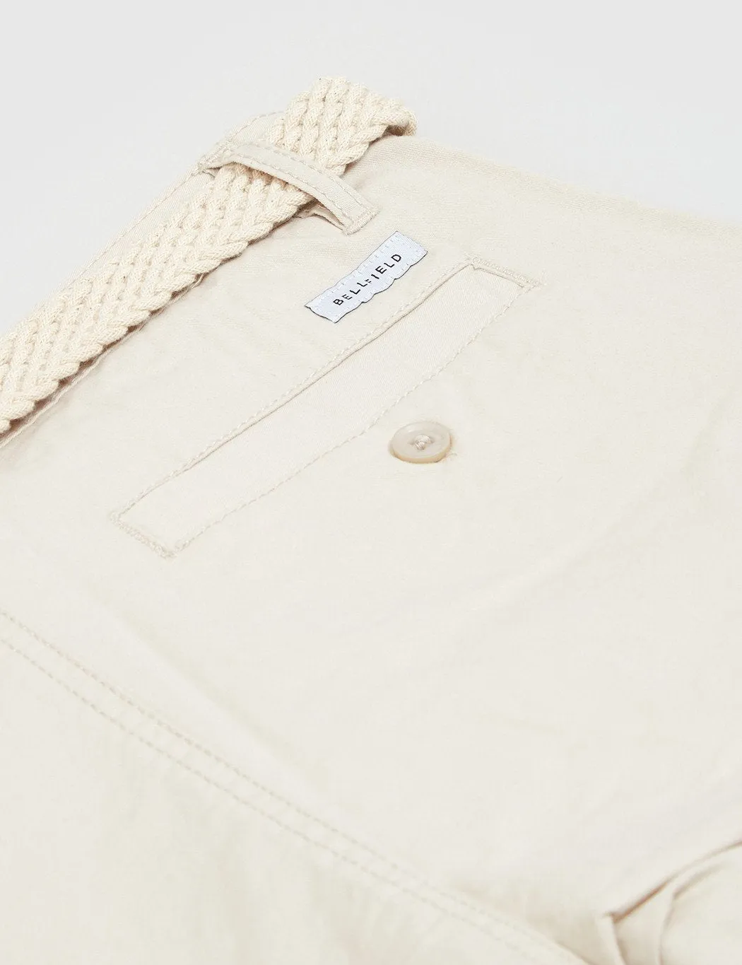 Bellfield Francis Chino Shorts - Stone