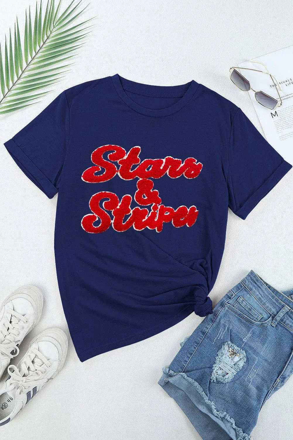 (BOGO) Stars & Stripes Graphic T Shirt