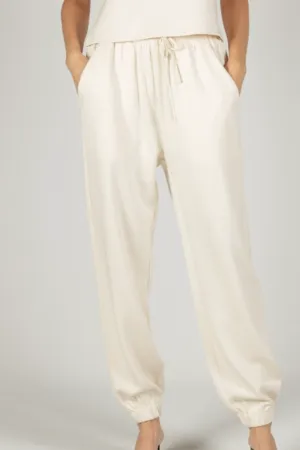 Butter Modal Jogger Pants - Eggshell