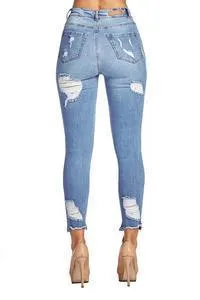 CALL ME MAYBE DISTRESS JEANS