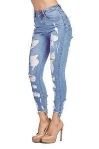CALL ME MAYBE DISTRESS JEANS