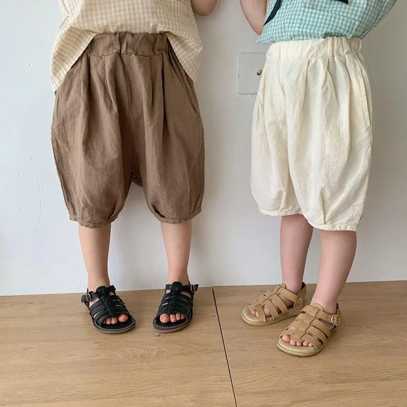 Casual Cotton Harem Pants