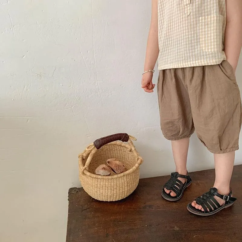 Casual Cotton Harem Pants