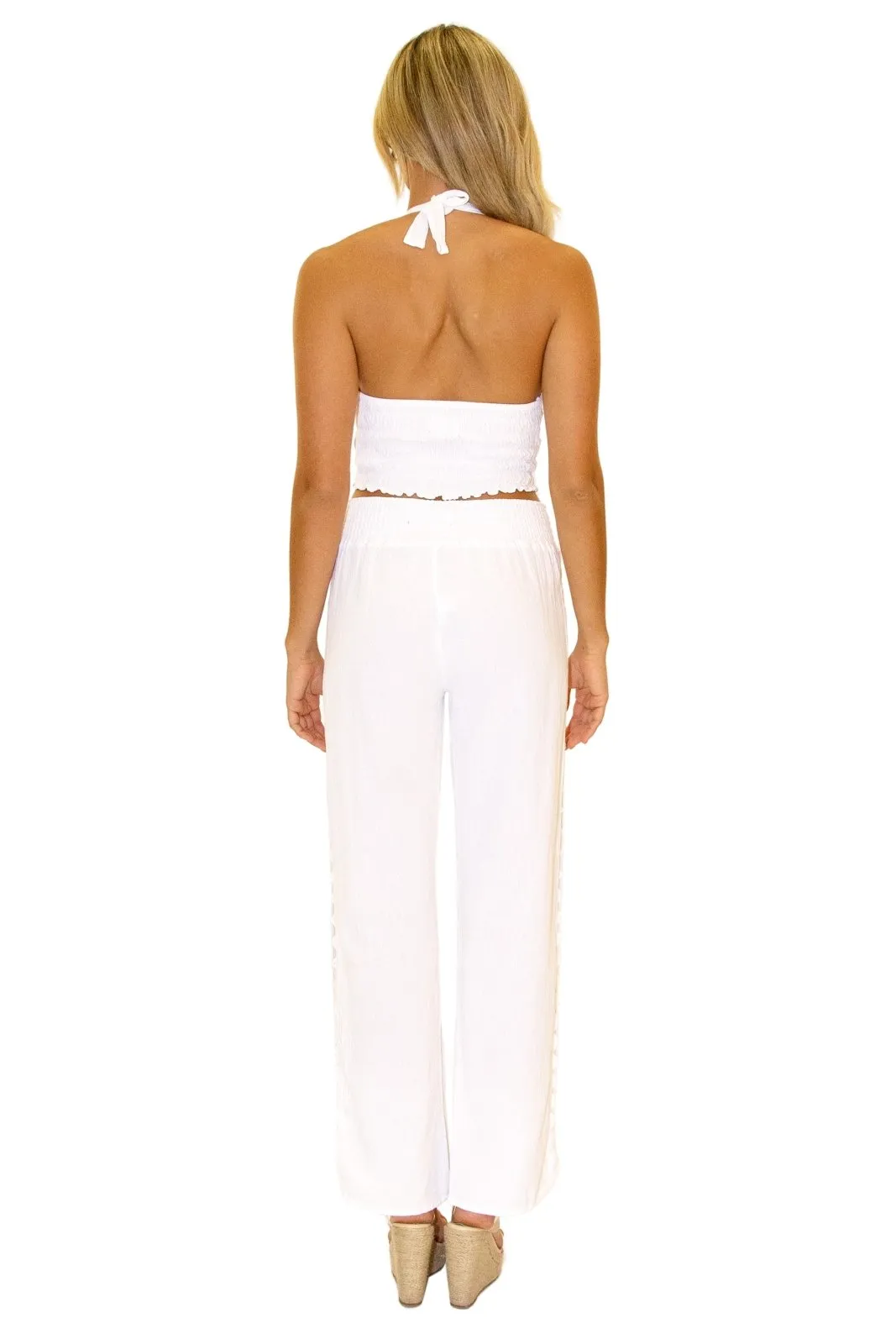 'Charlotte' Cotton Pants