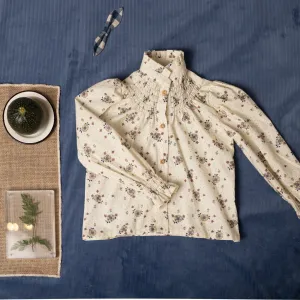 Chito Smocked Shirt by Birinit Petit