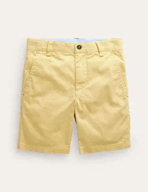 Classic Chino Shorts-Honey Yellow