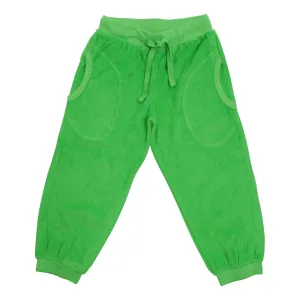 Classic Green Terry Trousers