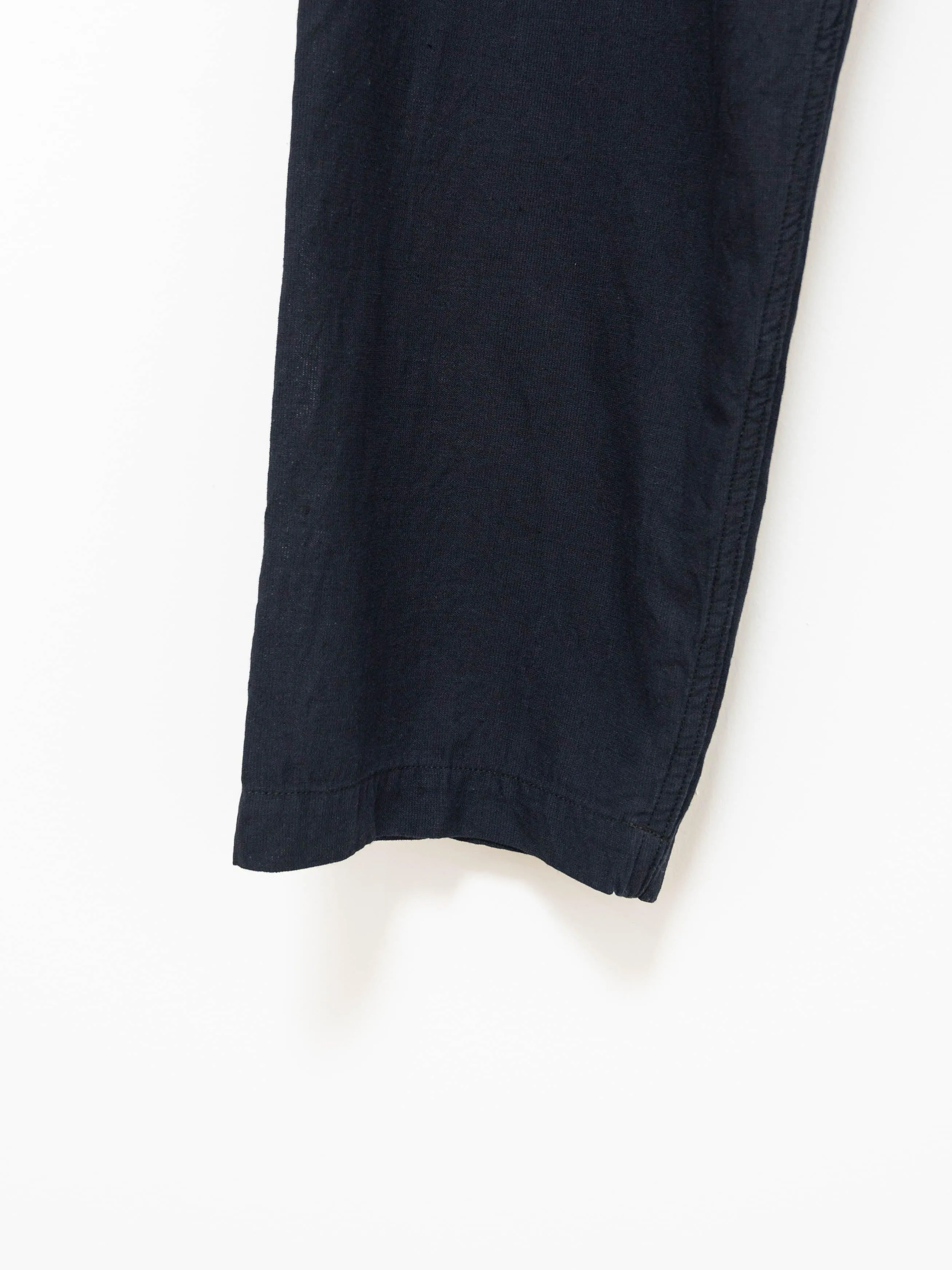 Co/Li/Silk Safari Mesh Easy Pants - Navy
