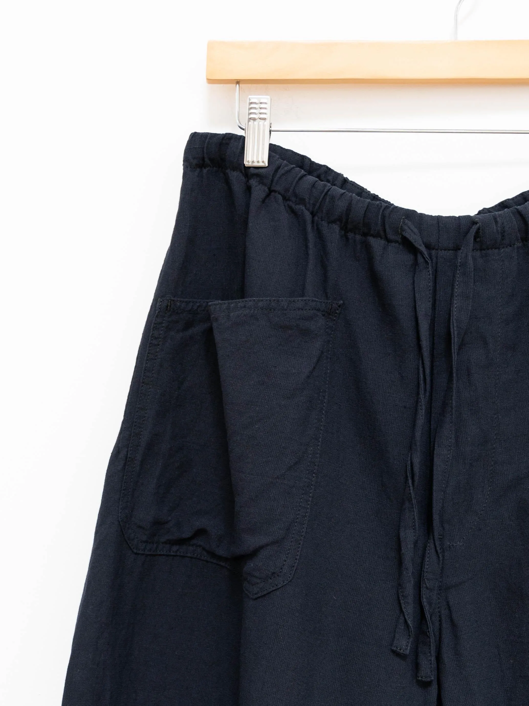 Co/Li/Silk Safari Mesh Easy Pants - Navy