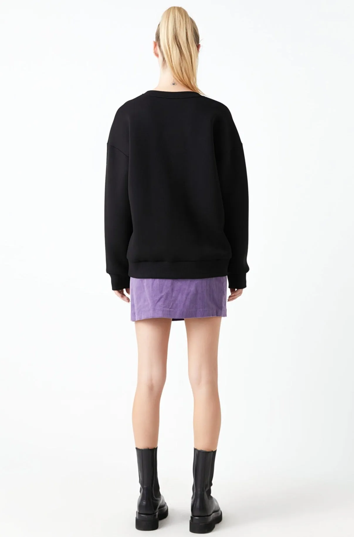 Corduroy Mini Skirt