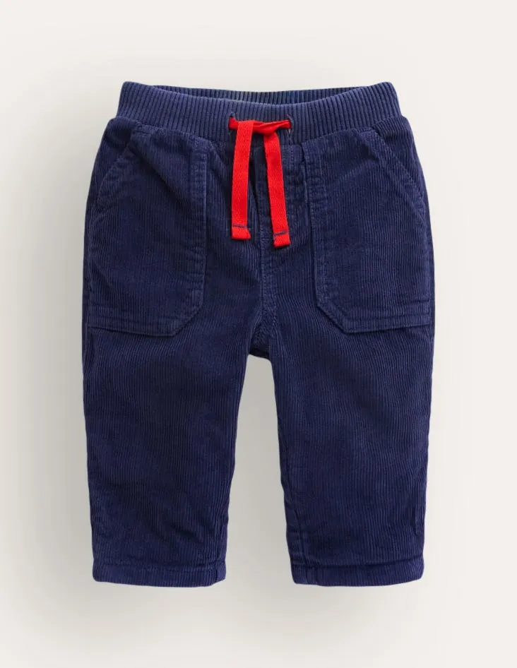 Cosy Lined Trouser-Starboard Blue