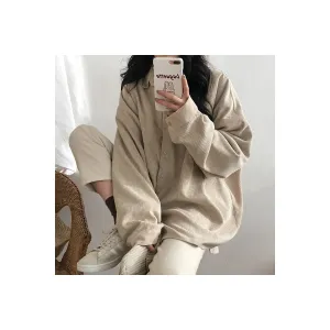Cozy Up Cord Shirt