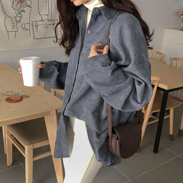 Cozy Up Cord Shirt