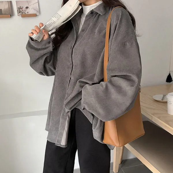 Cozy Up Cord Shirt