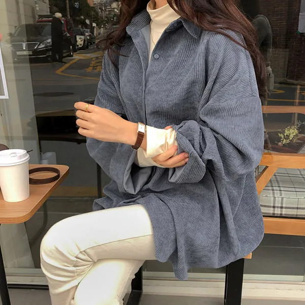 Cozy Up Cord Shirt