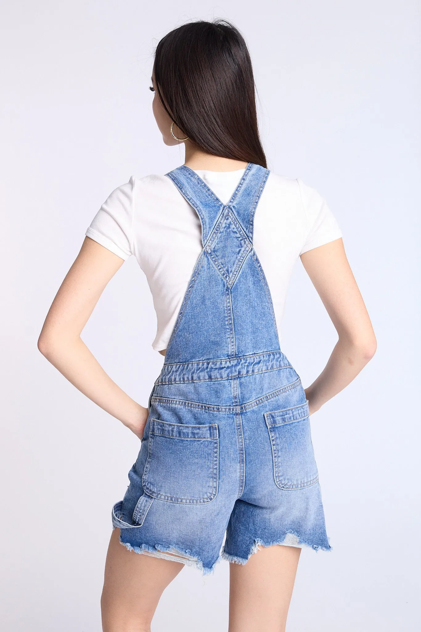 Denim Shortalls