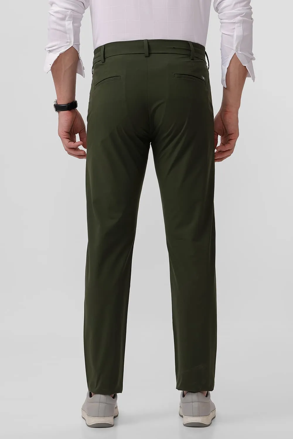 Drift Fit Polyester Stretch Dobby Trouser