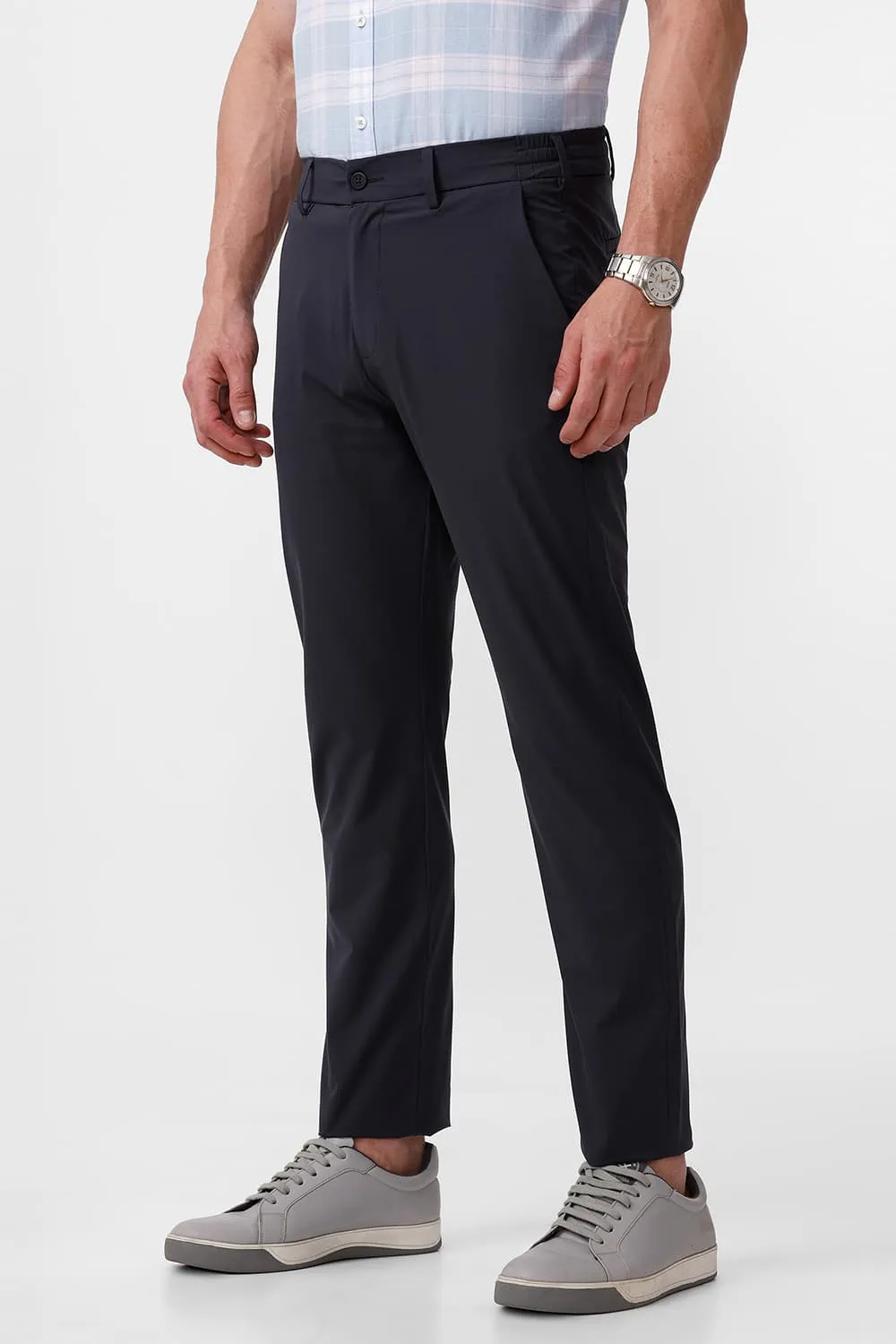 Drift Fit Polyester Stretch Dobby Trouser