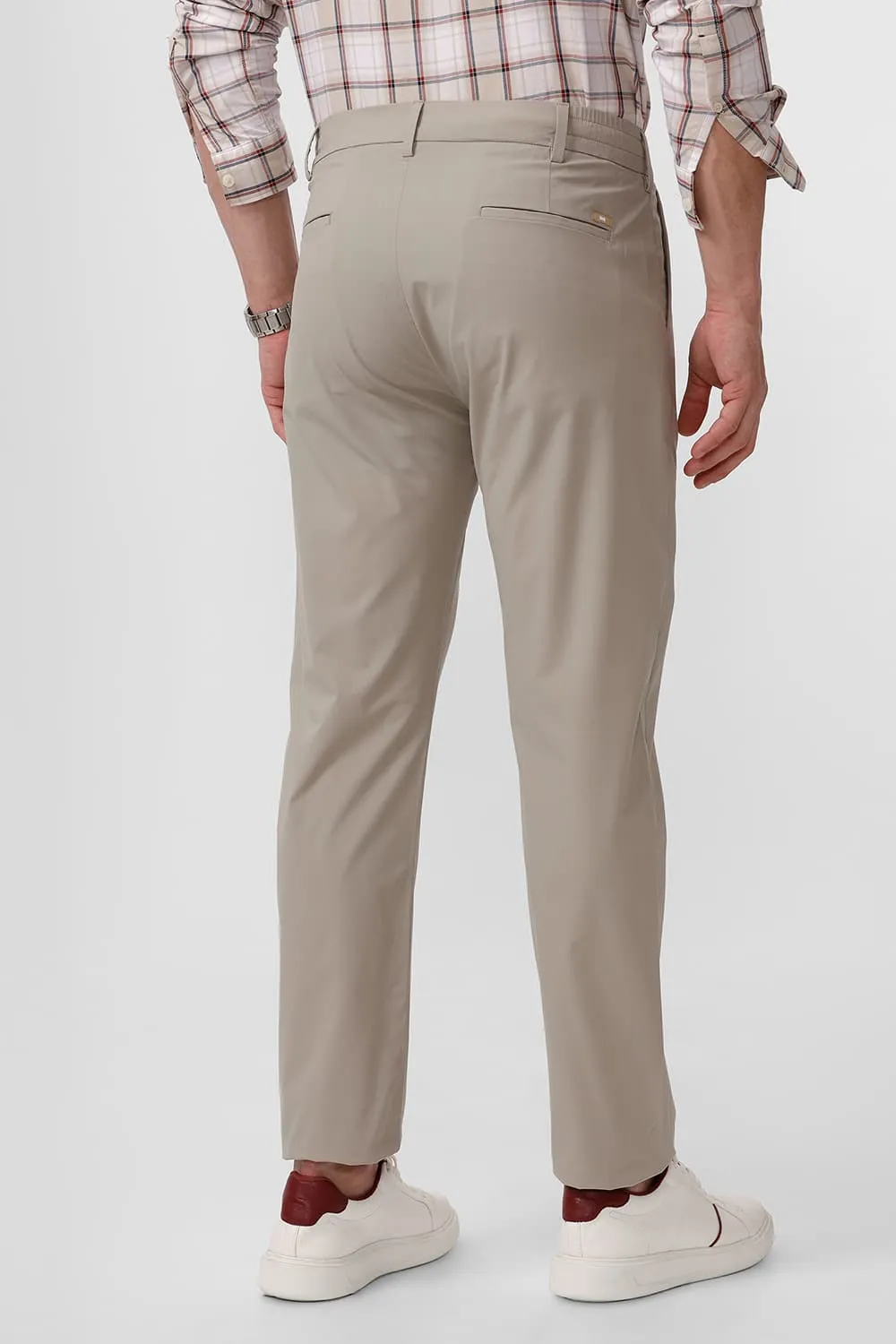 Drift Fit Polyester Stretch Dobby Trouser