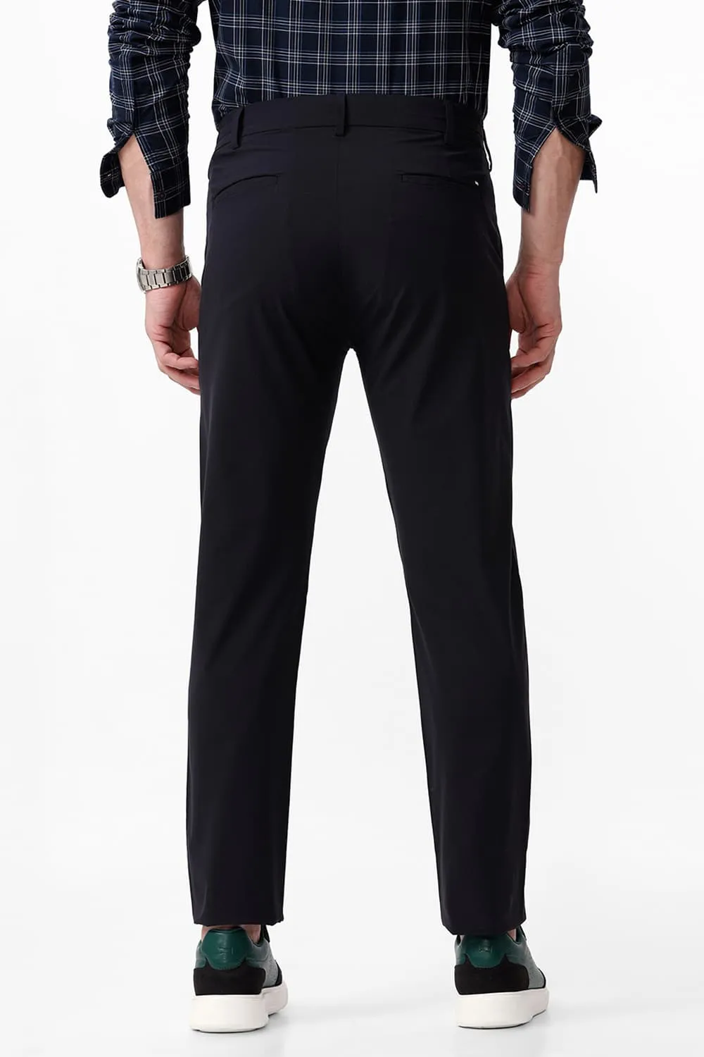 Drift Fit Polyester Stretch Dobby Trouser