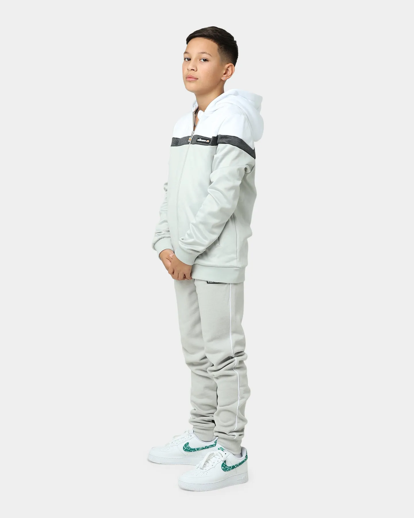 Ellesse Kids' Parola Jog Pants Light Grey