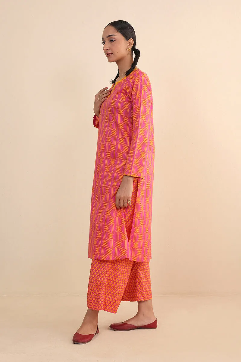 Embroidered Lakeer Set