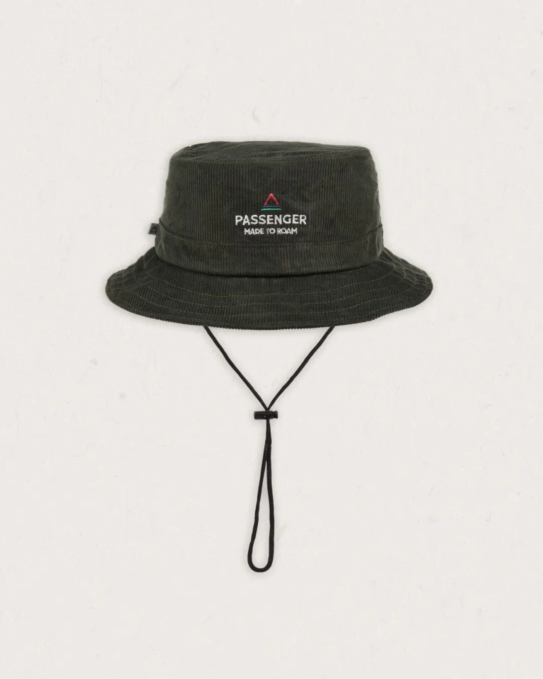Forest Recycled Cord Bucket Hat - Khaki