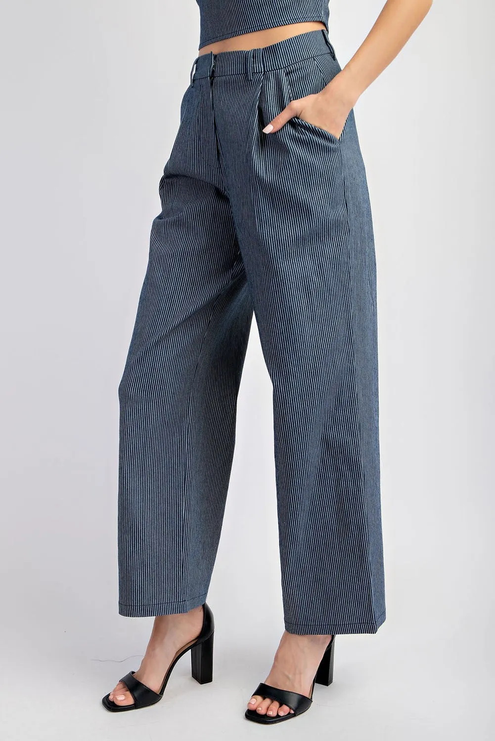 GOLDSMITH STRIPED TROUSERS