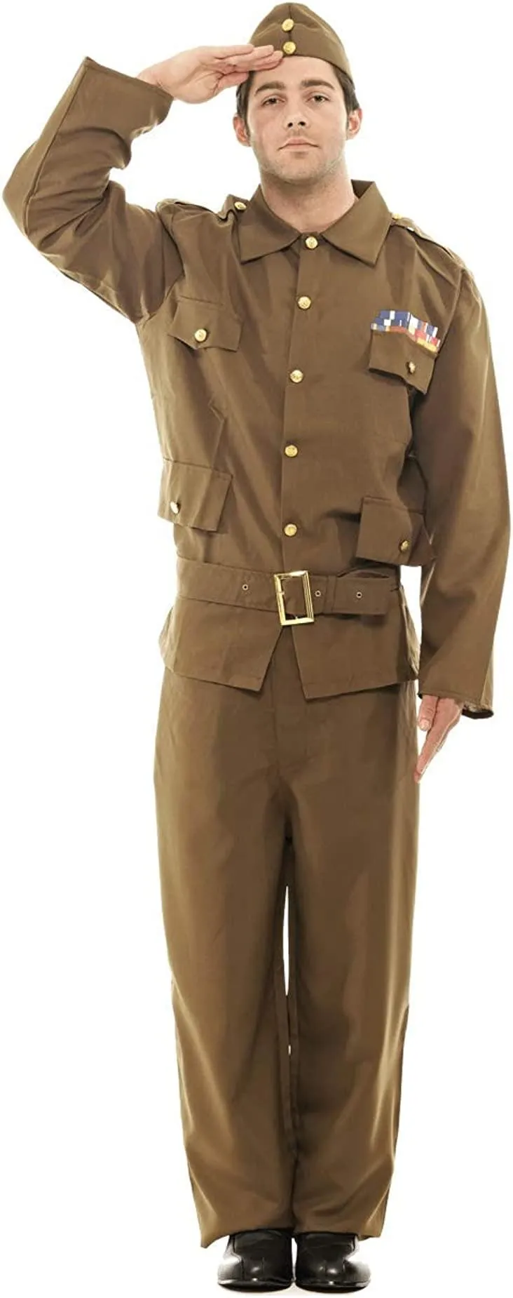 Home Guard Army Adult Costume One Size