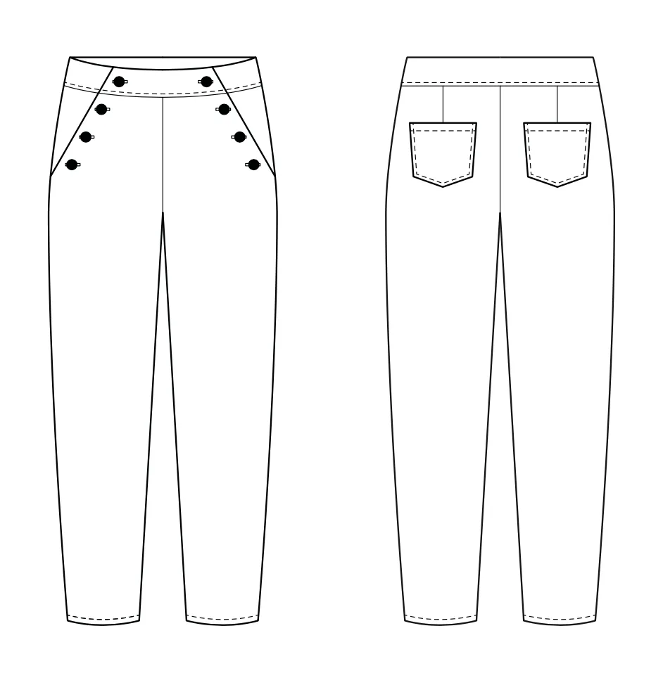 I Am Patterns, Nout Trousers
