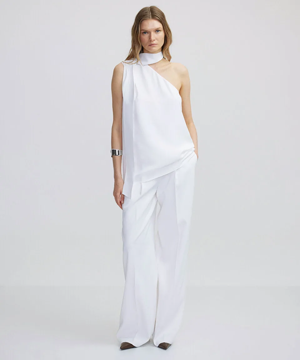 Ipekyol Scarf Effect Blouse Ecru