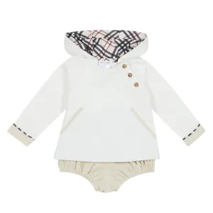 Ivory Top and Jam Pant Set