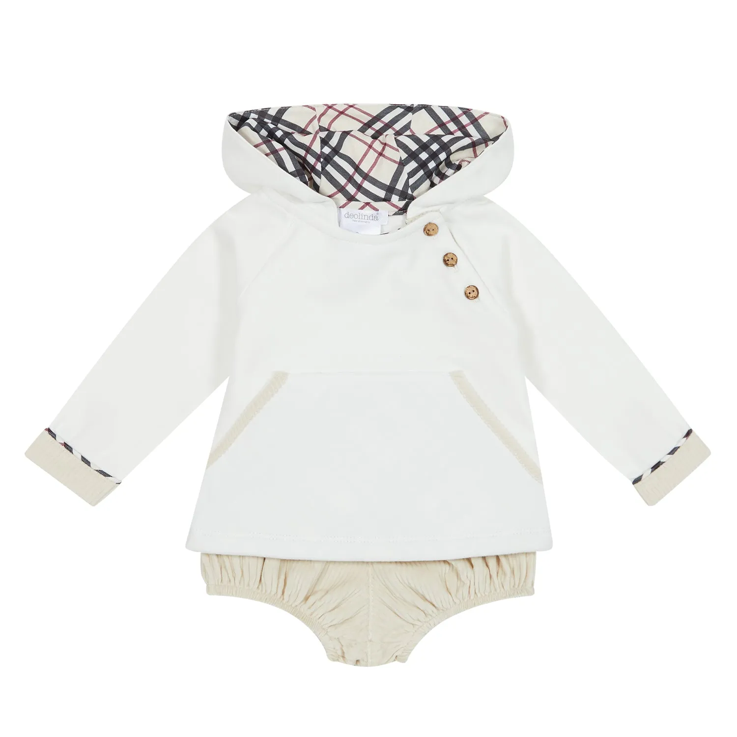 Ivory Top and Jam Pant Set
