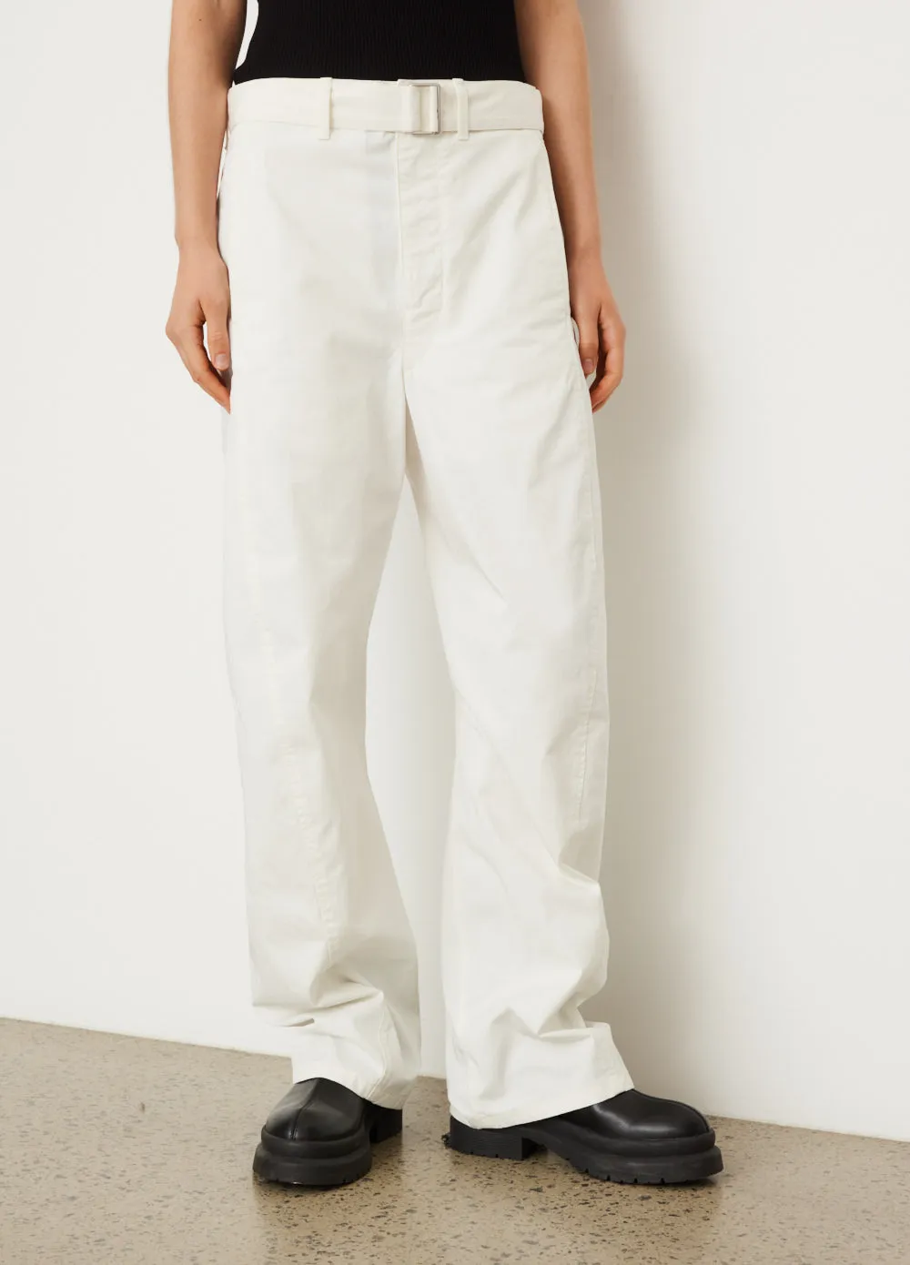 Light Belted Twisted Pants