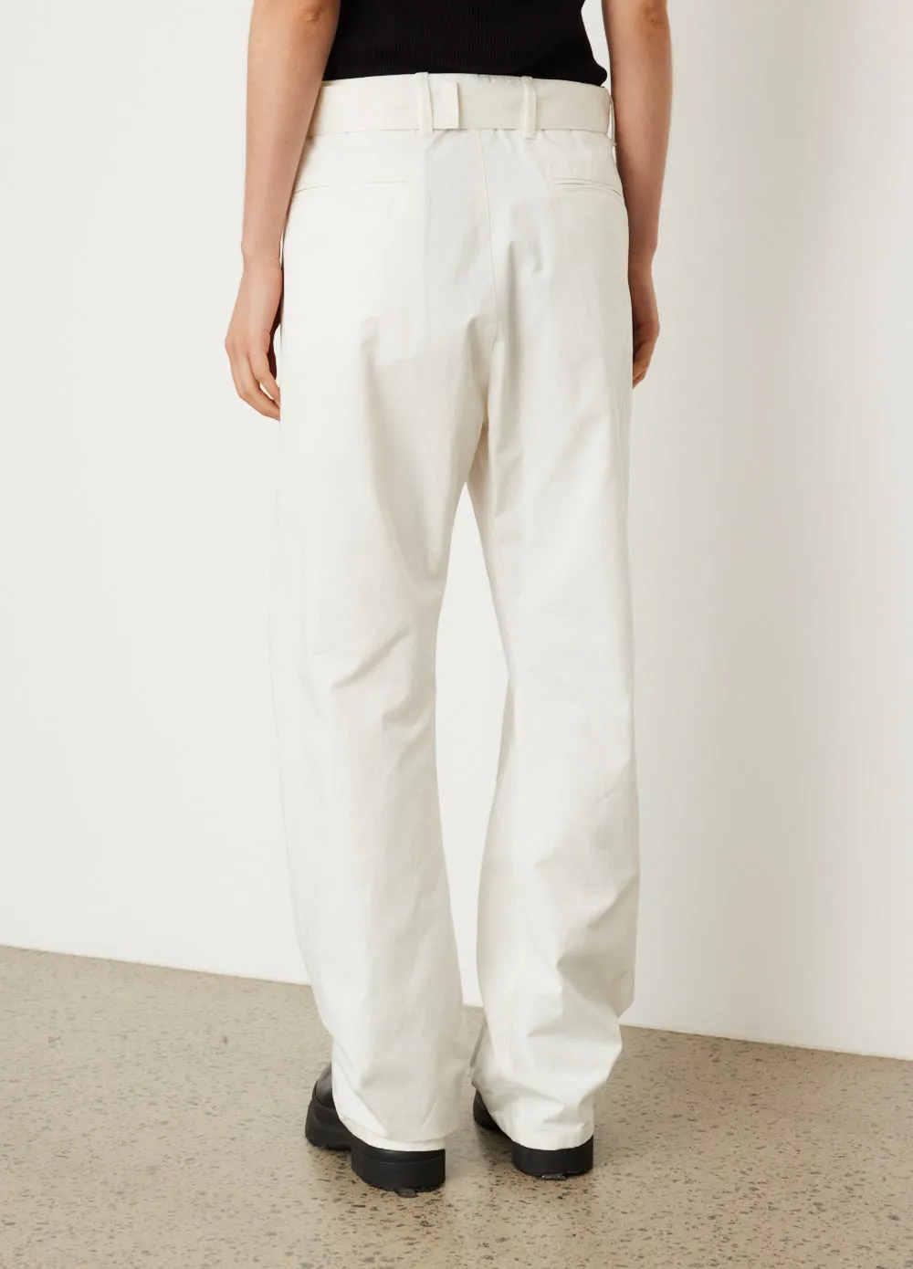 Light Belted Twisted Pants