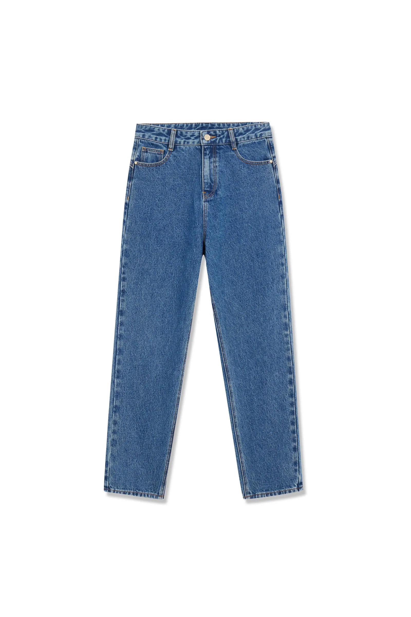 LILY Slim Straight Nine-Quarter Jeans