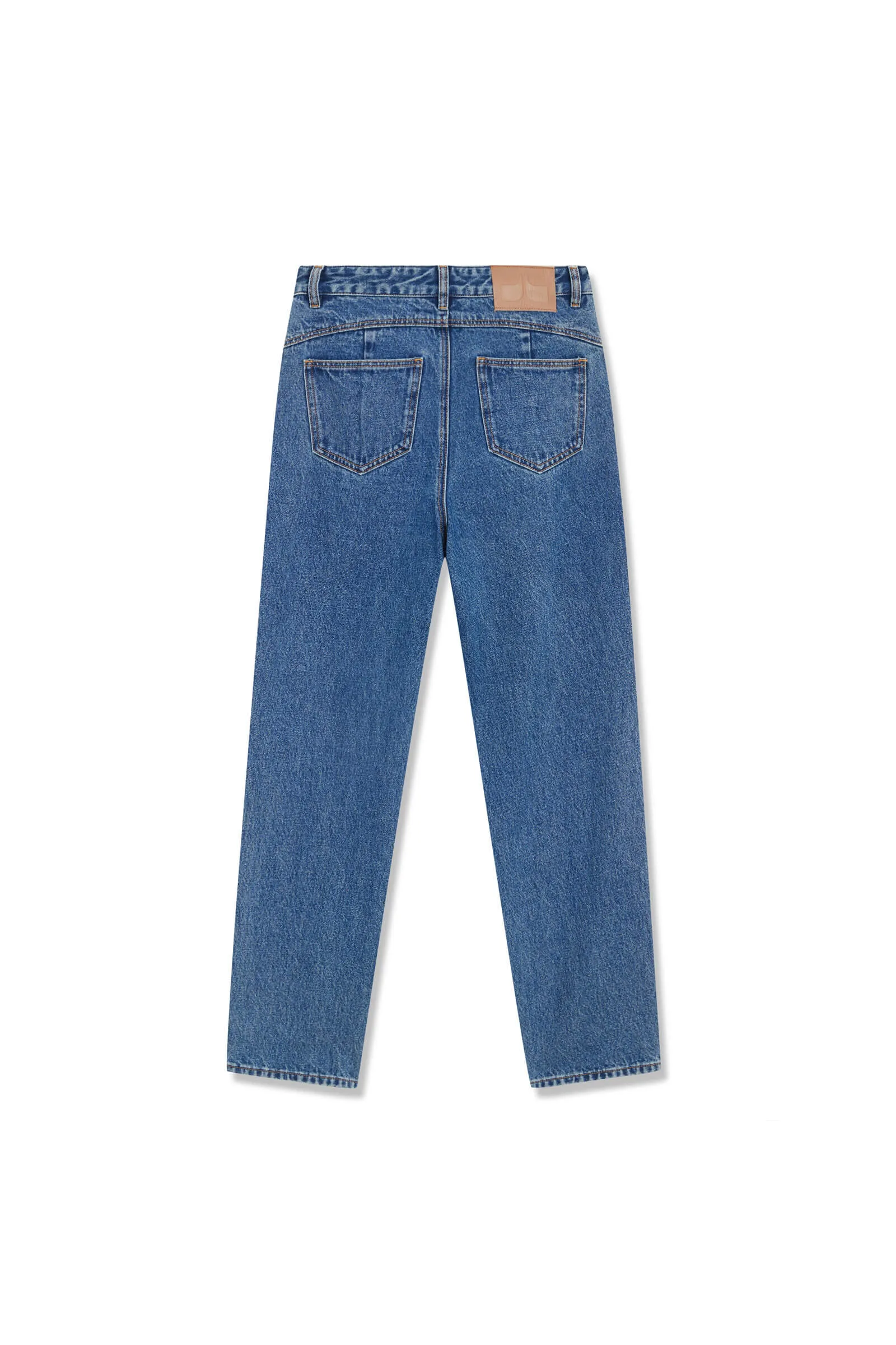 LILY Slim Straight Nine-Quarter Jeans