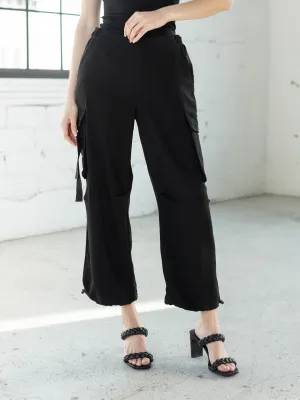 Liverpool Cinch Hem Parachute Pant