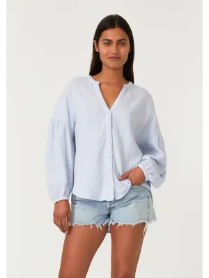 Maggie Long Sleeve Button Down Blouse