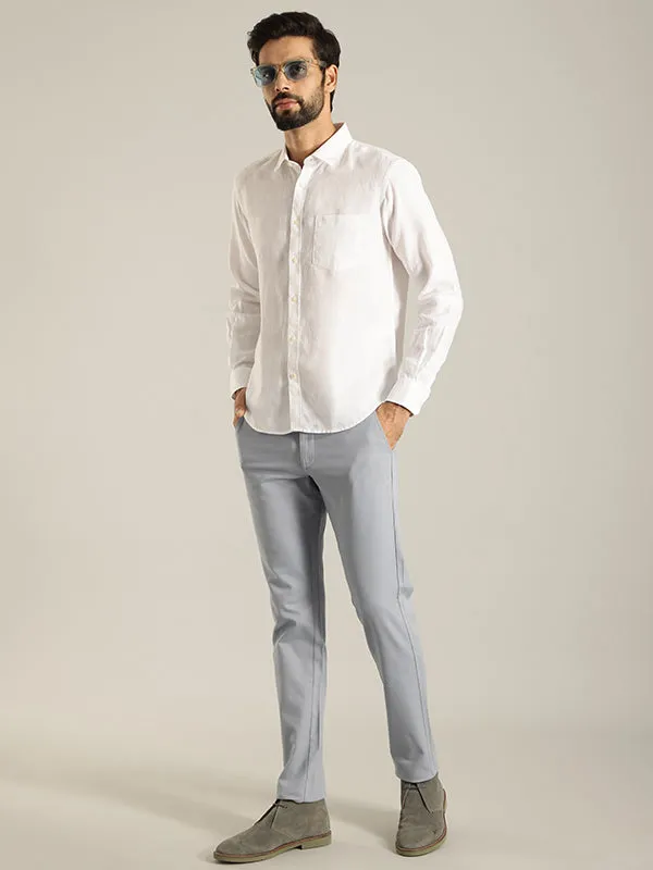 Men Brooklyn Fit Cotton Stretch Trouser