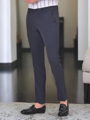 Men Brooklyn Fit Cotton Stretch Trouser