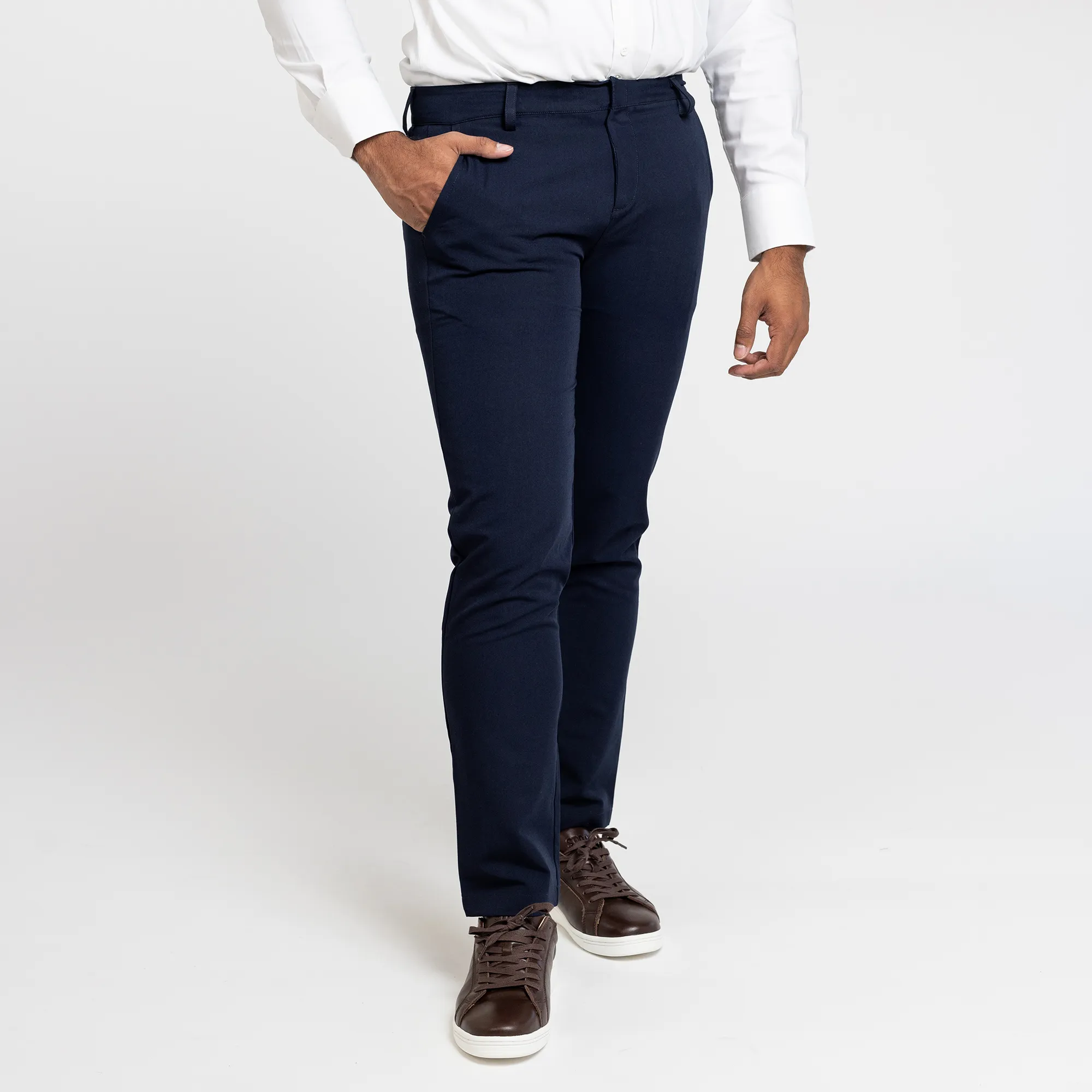 Men's Navy Tech Trouser