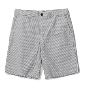 Norse Projects Aros Seersucker Shorts – Navy Stripe