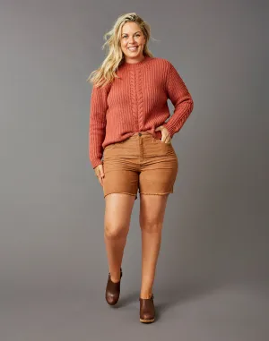 Oahu Hi Rise 6" Short: Saddle - FINAL SALE
